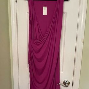 Banana Republic Jersey Rouched Dresss